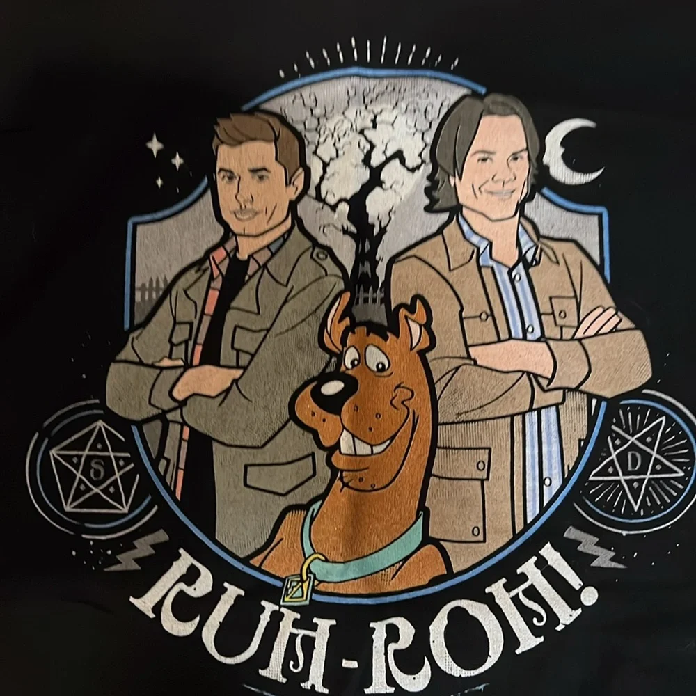 Supernatural and scooby crossover tee - Picture 2 of 5